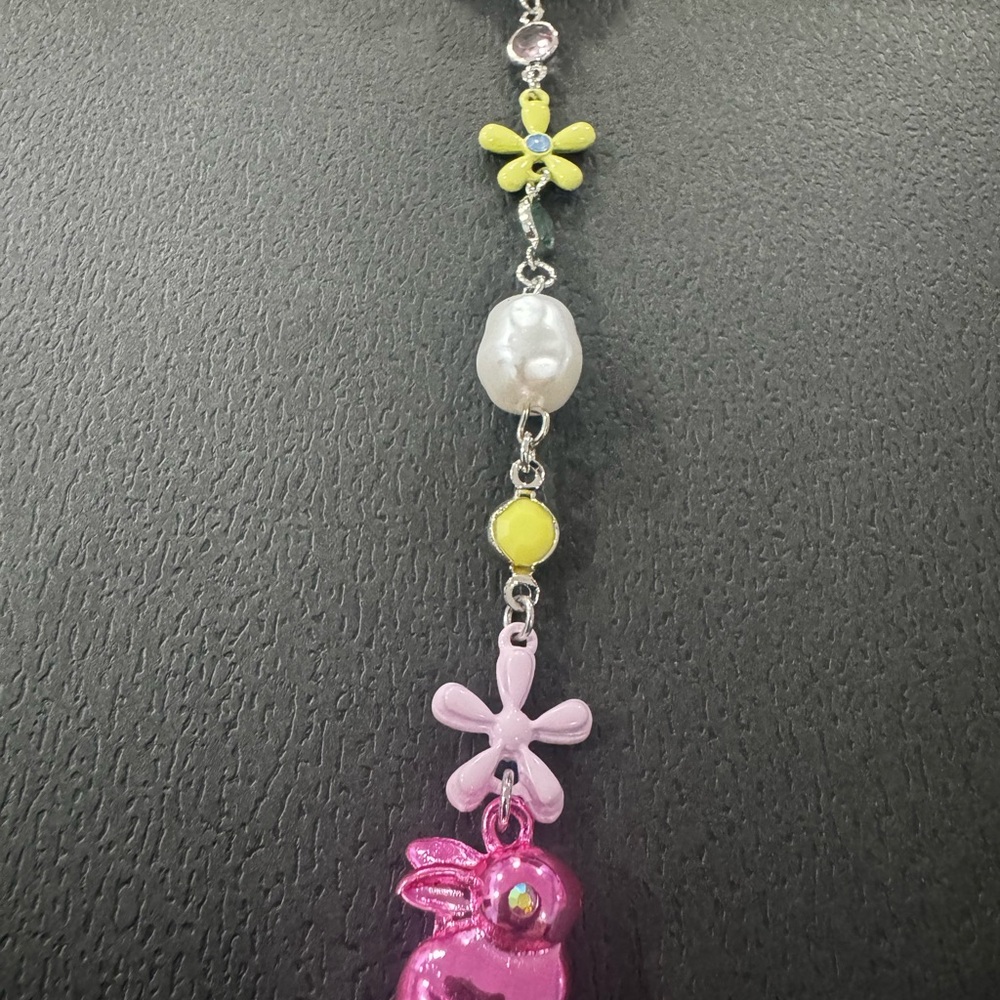 Floral Heart Pendant Necklace - Picture 6 of 6